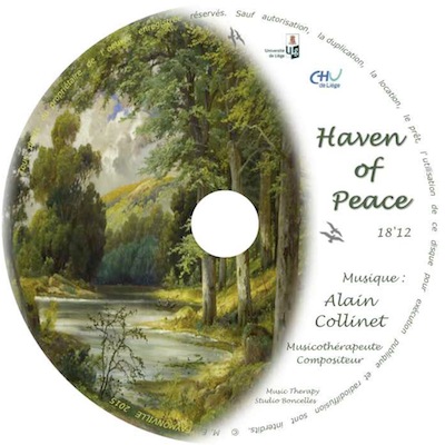CD Haven Of Peace of Alain Collinet for Liège CHU