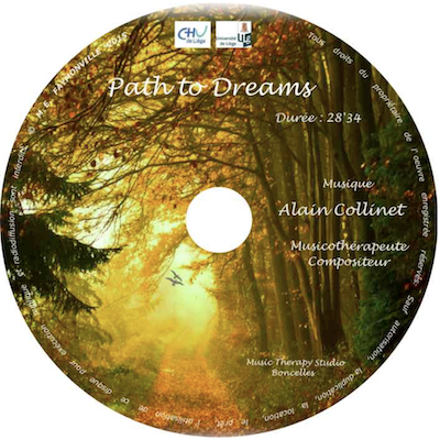 CD Path to dreams of Alain Collinet for Liège CHU