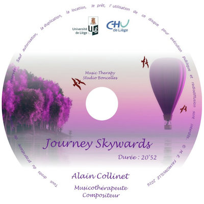 CD Journey Skywards of Alain Collinet for Liège CHU