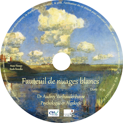CD Fauteuil de nuages blancs Audrey Vanhaudenhuyse