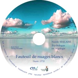 CD Fauteuils de nuages blancs Nicole-Malaise Hypnotherapist