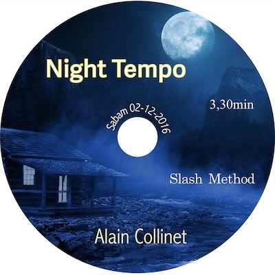 CD Night tempo of Alain Collinet