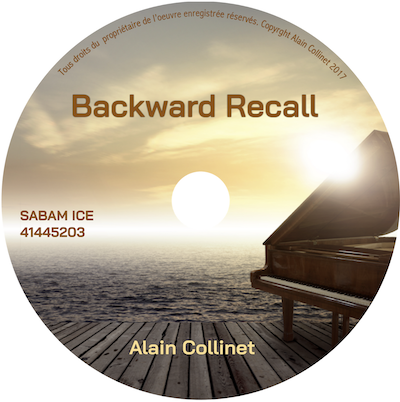 Backward Recall by Alain Collinet - Evocative compositions