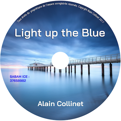 Light up the Blue by Alain Collinet - Evocative compositions